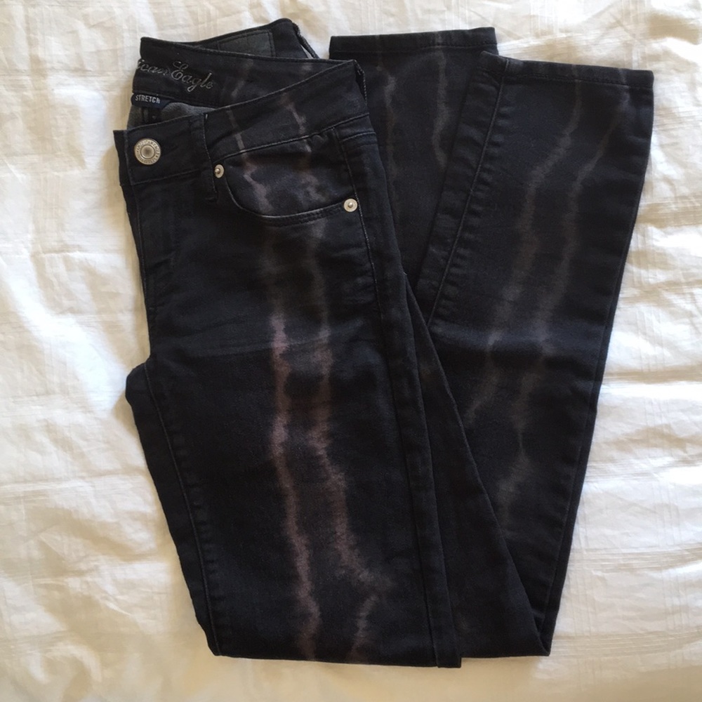American Eagle Dyed Black Jeans